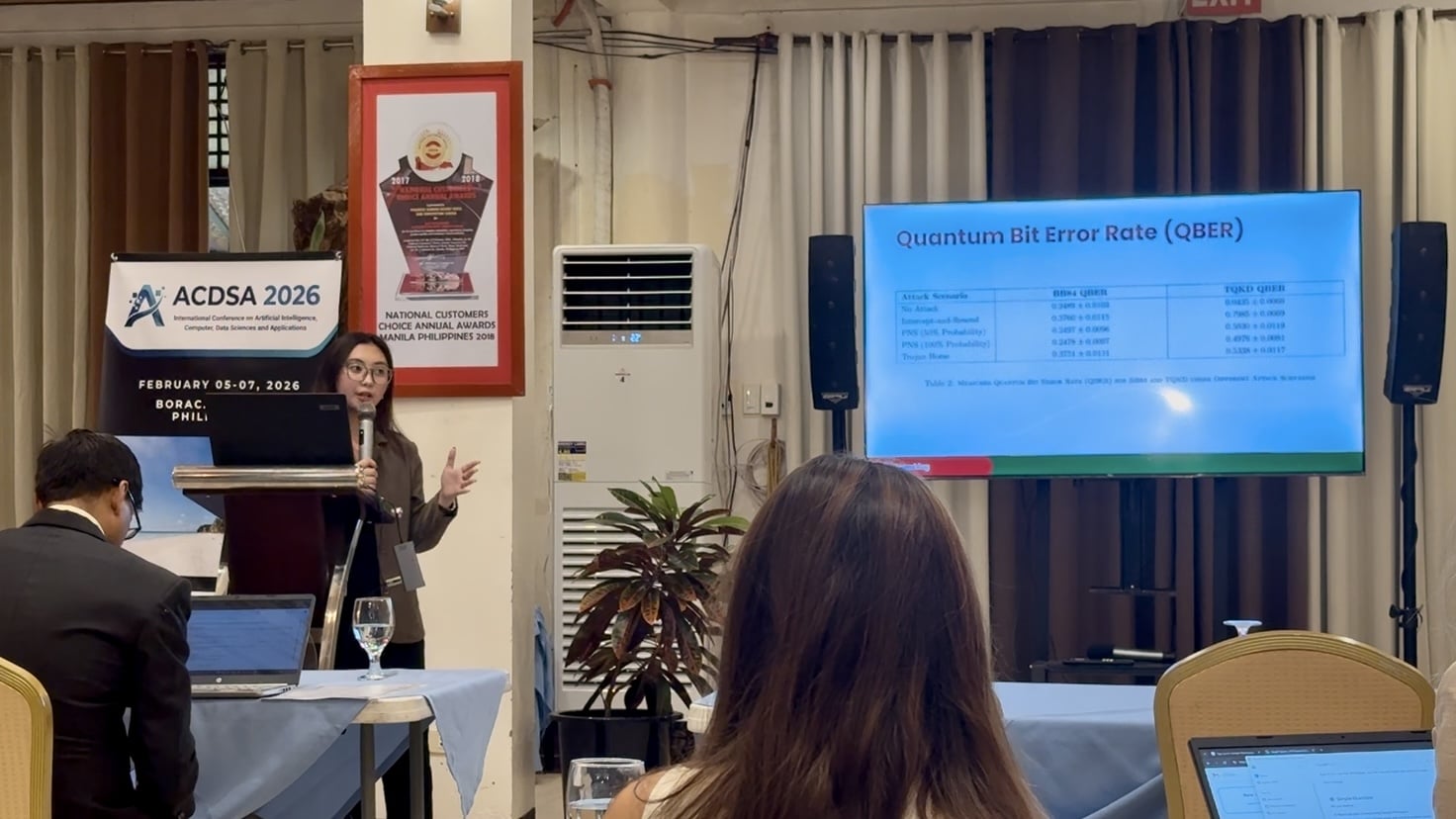 QCSP at ACDSA 2026: Two Papers Accepted and Presented in Boracay