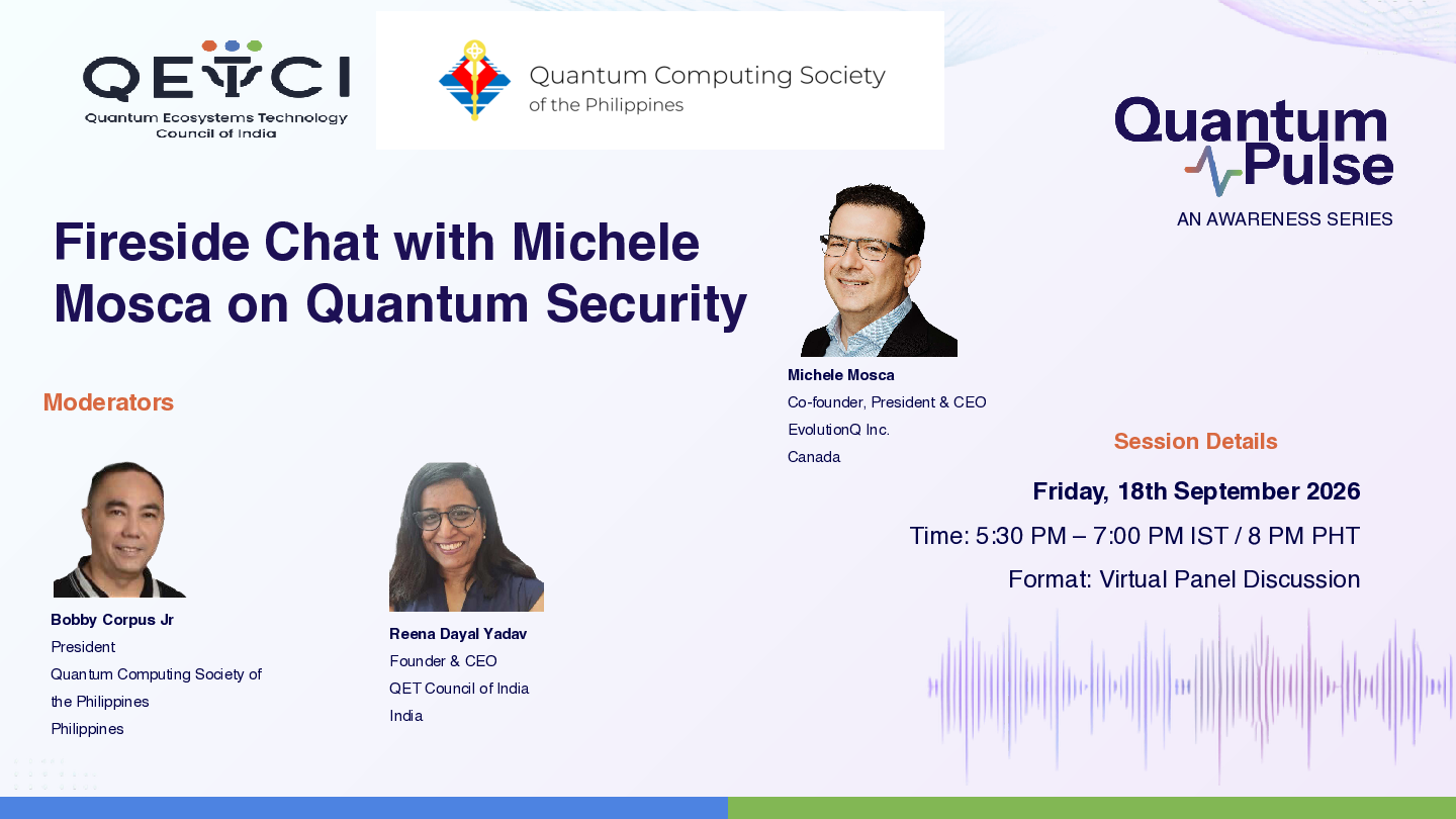 Recap: Michele Mosca on Why Quantum-Safe Cryptography Cannot Wait